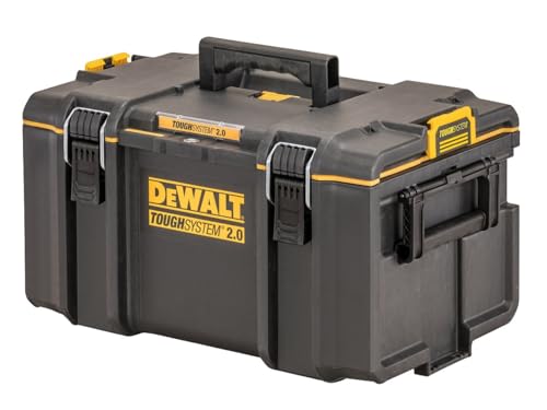 デウォルト(DEWALT) タフシステム2.0 システム収納BOX Mサイズ 工具箱 収納ケース ツールボックス DS300 積み重ね収納 DWST83294-1 画像1