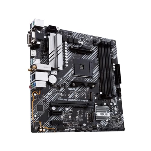 ASUS PRIME B550M-A WIFI II AMD Ryzen 5000シリーズ AM4 対応 B550 搭載 mATX マザーボード/国内正規代理店品 最後 画像