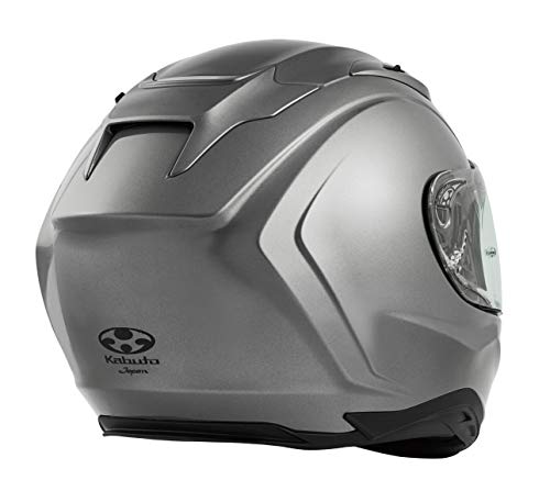 オージーケーカブト(OGK KABUTO)バイクヘルメット フルフェイス KAMUI3 クールガンメタ (サイズ:L) 584788 & ブレスガード Pro【セット買い】 中間 画像