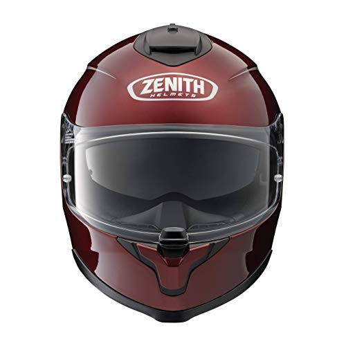 ヤマハ(Yamaha)バイクヘルメット フルフェイス YF-9 ZENITH サンバイザーモデル ピンストライプ ワインレッド Lサイズ(58-59cm) 90791-1784L 中間 画像