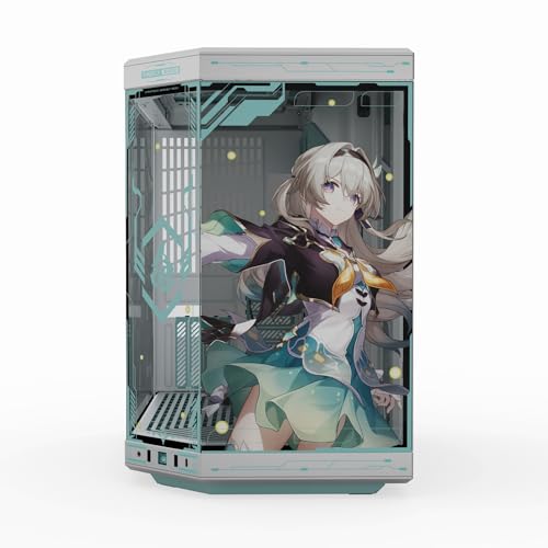 HYTE PCケース ホタル 『崩壊:スターレイル』コラボレーション 限定ピラーレスPCケース HYTE HSR FIREFLY Y70 JAPANESE 中間 画像