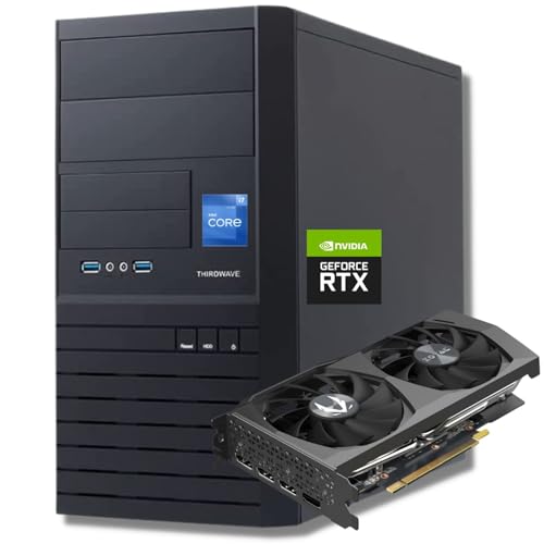 ゲーミングPC デスクトップ パソコン Diginnos Core i7-12700 - RTX 3060 12G - 32GBメモリ - SSD2.0TB - Windows 11 - THIRDWAVE ゲームPC VR 生成AI (整備済み品) 1枚目 画像