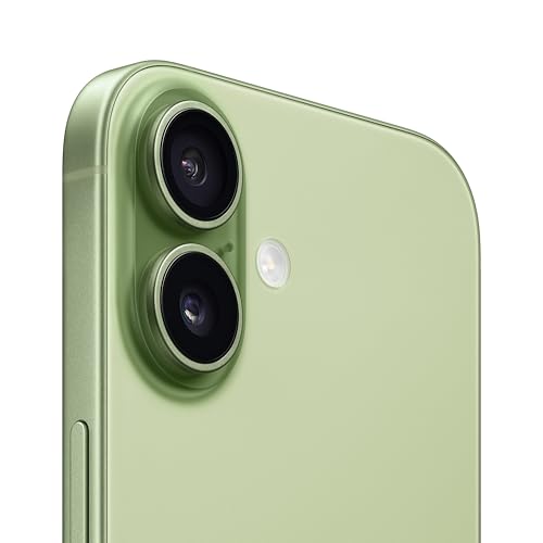 Apple iPhone 17 512GB (SIMフリー)：ProMotionを採用した6.3インチディスプレイ、A19チップ、グループセルフィーを一段とスマートに撮れるセンターフレームフロントカメラ、向上した耐擦傷性能、一日中使えるバッテリー；セージ 最後 画像