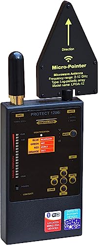 KJB DD1206 iProtect デジタルRF検出器;Bluetooth、Wi-Fi 2.4GHz、Wi-Fi 5GHzおよびワイヤレスビデオカメラに対する超高感度;16セグメントバーグラフインジケーター;2段階の感度(アッテネータ)。<br /> 1枚目 画像” loading=”lazy” decoding=”async” data-id=”54633″ /></figure>
<p>近年、BluetoothやWi-Fiなどの無線通信機器が生活やビジネスの現場で広く普及する中、不正な盗聴やプライバシーの侵害が懸念されています。<br />こうした悩みを抱える方に注目されているのが、「KJB DD1206 iProtect」というデジタルRF検出器です。<br />本製品は超高感度の通信検出機能を備え、BluetoothからWi-Fi 2.4GHz・5GHz、さらにはワイヤレスビデオカメラまで幅広い無線機器の電波を捉えられます。</p>
<h3><span id=