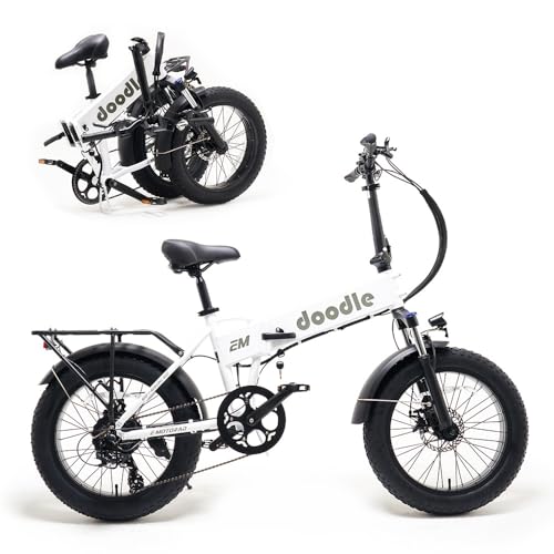 EMOTORAD 電動アシスト自転車 極太タイヤ20×4.0インチ 電動自転車 折りたたみ電動アシスト自転車 前フォクサスペンション 型式認定獲得 PSE認証 免許不要 100％組立アシスト 36V10.2AH 367ｗh大容量バッテリー 長走行距離80～90KM ディスクブレーキ シマノ製外装7段変速 electric bicycle 通勤 公道走行可 1年間メーカー保証 画像1