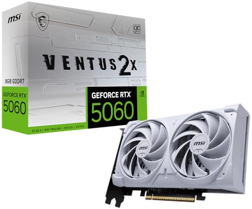 MSI GeForce RTX 5060 8G VENTUS 2X OC WHITE グラフィックスボード VD9186 1枚目 画像