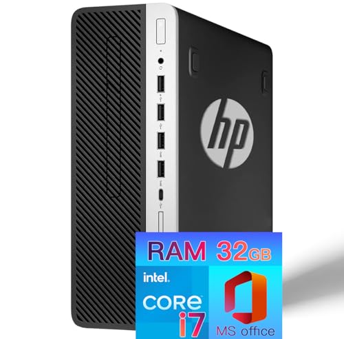 【karamel整備済み品】エイチピー【Intel Core-i7搭載&メモリ32GB】トレーダー用デスクトップPC ProDesk600G3 / MS Office 2019(Home&Business) Windows 11 Pro/高速SSD:1TB 高性能 Desktop/光学ドライブ(DVD)搭載/Type-C、Displayport、VGA /最大3画面 4Kディスプレイ対応 1枚目 画像