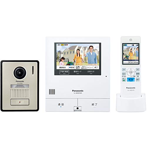 パナソニック テレビドアホン 電源コード式 ワイヤレスモニター付 VL-SWD505KF 1枚目 画像