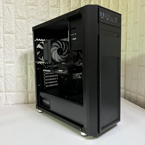 DARUMAPC (ダルマPC) デスクトップパソコン Ryzen5-5500 / メモリー32GB / Gen 4 NVMe M.2 SSD 1TB / RTX 5060 8GB / 650W 80Plus / DVDドライブ 中間 画像
