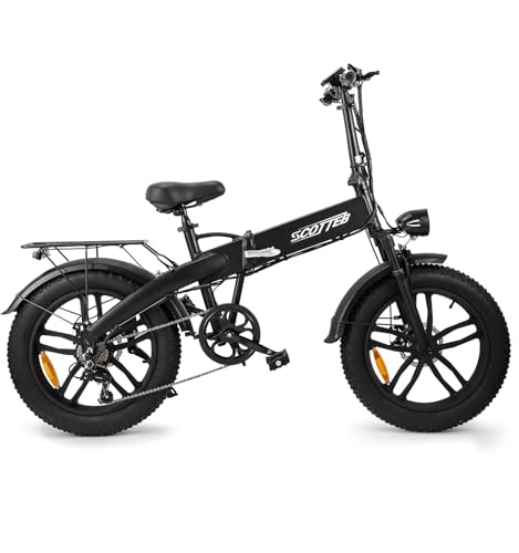 「100%完成品」取り付け不要 アシスト自転車 電動折りたたみ自転車 5段階アシスト シマノ製7段変速器 最大航続距離120km 20inch極太タイヤ 10Ahバッテリー 350W 通学外出/通勤 日本語取扱説明書付き 公道可 1枚目 画像