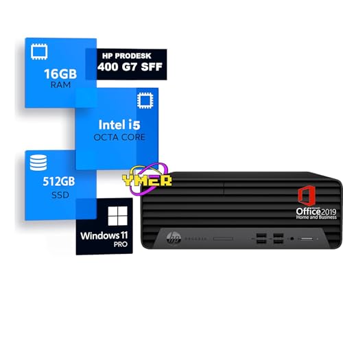 【整備済み品】HP ProDesk 400 G7 SFF デスクトップPC 第10世代i5-10500/16GB DDR4 メモリー/512GB SSD/USB3.2/Windows11 Pro/MS Office2019/4KHD対応/DVD/HDMI/DP/WIFI・Bluetooth無線端子付き 1枚目 画像