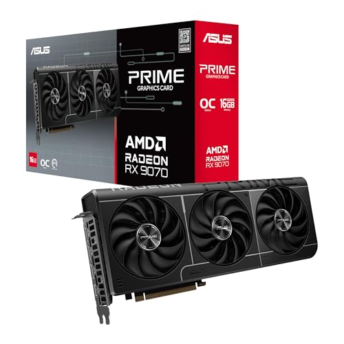 ASUS AMD Radeon RX9070 搭載 ビデオカード PCIe 5.0 16GB GDDR6 PRIME-RX9070-O16G 国内正規代理店品 1枚目 画像