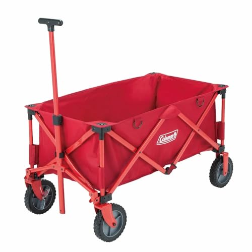 Coleman(コールマン) キャリーカート アウトドアワゴン 耐荷重約100kg ストッパー付 コンパクト収納 1枚目 画像