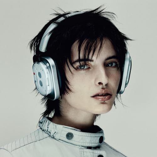 Nothing Headphone(1) ハイブリッドアクティブ ノイズキャンセリング ヘッドホン、6つのマイク付き ワイヤレス オーバーイヤー ヘッド フォン、パーソナライズされた空間オーディオ、KEFによるチューニング、最大80時間再生 Bluetoothヘッドセット ホワイト 中間 画像