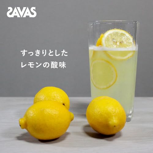 ザバス(SAVAS) アクア ホエイプロテイン100 レモン風味 [WPI] 800g 明治 最後 画像