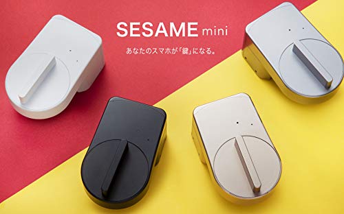 キャンディハウス(Candy House)【Works with Alexa認定製品】 セサミ mini スマートロック本体 シャンパンゴールド 取付簡単 スマートフォンでドアを施錠解錠 Google Assistant/Siriショートカット/Apple Watch/IFTTT対応 mini Gold 中間 画像