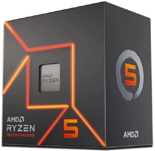 AMD CPU Ryzen 5 7600, with Wraith Prism Cooler 3.8GHz 6コア / 12スレッド 38MB 65W 正規代理店品 100-100001015BOX 1枚目 画像