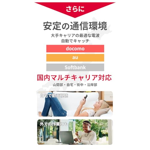 【リチャージWiFi】ロングバッテリー 100GB+世界3GB 1年間使える ギガ付ポケットWiFi 小型 契約返却無し 月額費用無し 簡単ギガチャージ 国内海外利用可能 電源ONで即時使える モバイルルーター 専用ケースあり【T8SL-日本100GB+世界3GB/365日間/専用ケース付き】 中間 画像