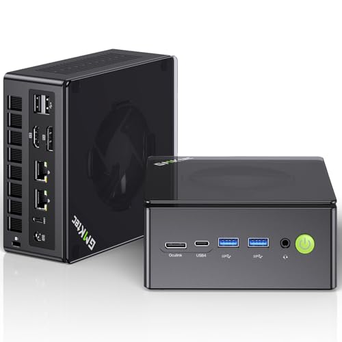 【超高性能ゲーミング＆生産性ミニPC】GMKtec ミニPC ｜AMD Ryzen7 8845HS＋NPU｜128GB DDR5＋8TB SSD拡張可｜Oculink＋USB4.0×2搭載 MAX 5.1GHz｜Windows11 Pro Mini pc ｜WiFi6/BT5.2デュアル2.5Gbps LAN｜4画面同時出力＆8K｜ゲーミング PC NucBox K8 Plus 32G+1TB 画像1