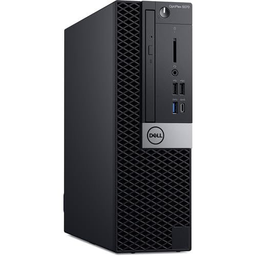 デル デスクトップパソコン OptiPlex 5070SFF、第9世代Core i5-9500 デスクトップpc メモリ32GB SSD512GB、中古 パソコン デスクトップ Win11 Pro Office 搭載、高性能Desktop pc 4K対応、DP、DVD (整備済み品) 1枚目 画像