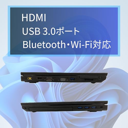 【整備済み品】NEC ノートPC VK23 /15.6型/Core i3-6100U/Win11 Pro/MS Office H&B 2019 /wajunのWIFI/Bluetooth/HDMI/DVD/16GB/大容量2TB SSD 最後 画像