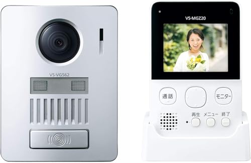 ワイヤレステレビドアホン 配線工事不要 LEDライト搭載 VS-SGZ20L 1枚目 画像