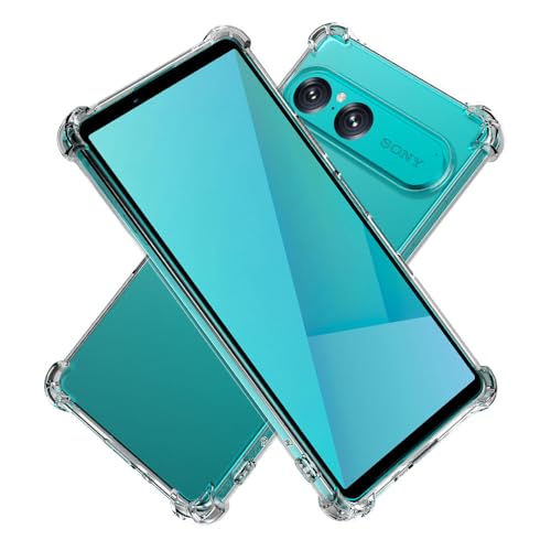 Hy+ Xperia10 VII ケース SO-52F / SOG16 / A502SO / XQ-FE44 対応 耐衝撃 クリア TPU カバー 米軍MIL規格(MIL-STD-810G) 衝撃吸収ポケット ストラップ装着可能 スマホケース 画像1