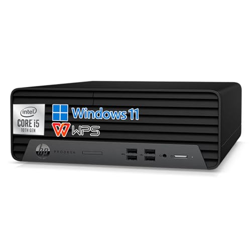 【整備済み品】 エイチピー ProDesk 400 G7 SF デスクトップPC 第10世代 Intel Core i5-10500, 16GB DDR4, 512GB SSD/Windows11 Pro/KINGSOFT WPS Office/5Ghz WiFi、Bluetooth/光学ドライブ(DVD)/4Kディスプレイ対応 1枚目 画像