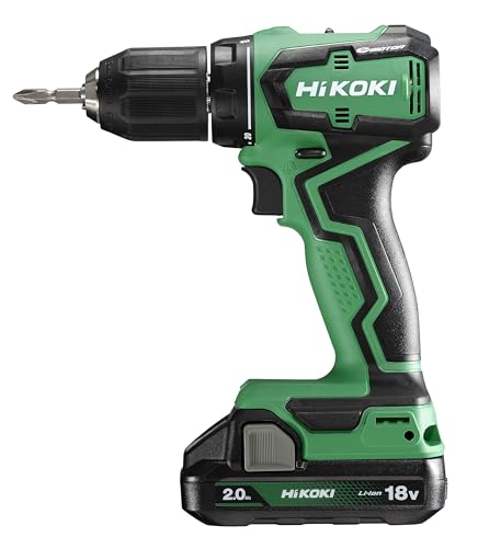 【Amazon.co.jp限定】HiKOKI(ハイコーキ) 18V ドリルドライバー DS18DD 初回修理保証 バッテリー2個・充電器・ケース付 DS18DD(2BG) 1枚目 画像