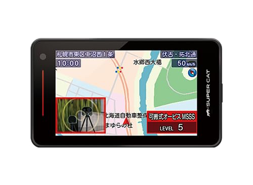 ユピテル(YUPITERU)SUPER CAT MSSS対応レーザー&レーダー探知機 PREMIUM LINE GS1100 1枚目 画像