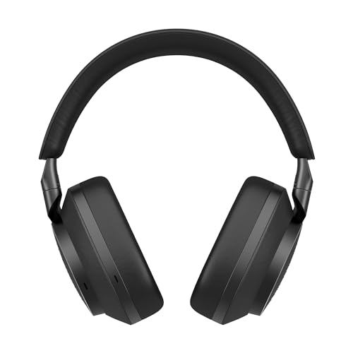 Bowers & Wilkins Px8 (ブラック) ワイヤレス・ヘッドフォン フラッグシップ ノイズキャンセリング aptX Adaptive 通話対応 マルチポイント 有線使用可能 PX8/B 最後 画像