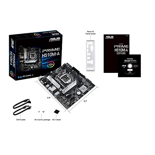 ASUSTek Intel 第10世代・11世代 CPU 対応 (LGA1200 )対応 H510 チップセット microATXマザーボード PRIME H510M-A 最後 画像