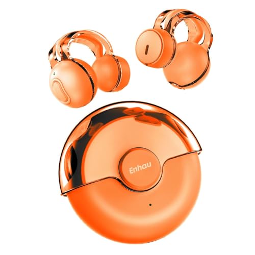 ワイヤレスイヤホン 【イヤーカフ式新感覚・長時間も快適】 イヤホン Bluetooth 3.8g 軽量 耳挟み式 ワイヤレス 58時間再生 防水 骨伝導 空気伝導 ぶるーとゅーす オープンイヤー 耳を塞がない ハンズフリー通話 マイク付き AI通話 音漏れを抑えランニング 落ちない スポーツ 通勤/通学 Type-C こつでんどう イヤフォン 耳が痛くならない コードレス 1枚目 画像