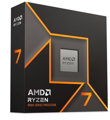 100-100001404WOF [Ryzen 7 9700X (8C/16T、3.8GHz、TDP 65W、AM5、Radeon Graphics) BOX W/O cooler] 中間 画像