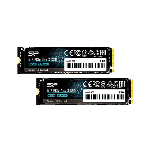 Silicon Power (シリコンパワー) 2個パック 1TB NVMe M.2 PCIe Gen3x4 2280 SSD 画像1