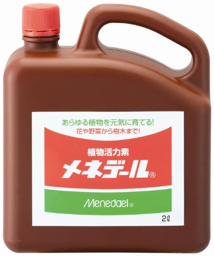 メネデール 植物活力剤 栄養剤 2L 植物を元気に育てる 花から野菜から植木まで 100倍希釈 1955年発売 1枚目 画像