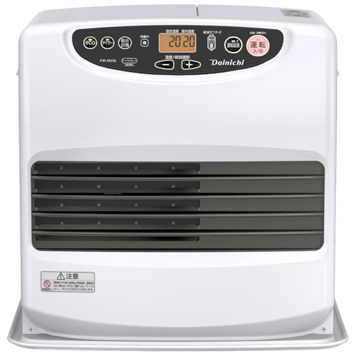 ダイニチ (Dainichi) 石油ファンヒーター (木造15畳まで/コンクリート20畳まで) Lタイプ ム-ンホワイト FW-5625L-W 1枚目 画像