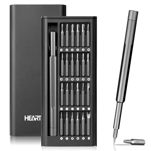 HEARTHFUN (ヒアースファン) 精密ドライバーセット 眼鏡修理キット 磁気スクリュードライバー トルクス ペンタローブ トライウィング フラットヘッド フィリップス オールインワンツールセット iPhone/Switch/カメラ/電話画面/時計/Mac/PS4/Xbox One用 1枚目 画像