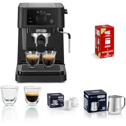 DeLonghi(デロンギ) De'Longhiエスプレッソメーカー スティローザ EC235J-BK エントリーセット 1枚目 画像