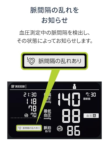 オムロン 上腕式血圧計 プレミアム25 (HCR-7624T) 中間 画像
