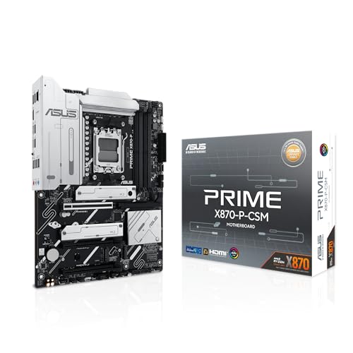 【Amazon.co.jp限定】ASUS PRIME X870-P-CSM AMD Ryzen 9000 シリーズ AM5 対応 X870 チップセット搭載 ATX マザーボード/国内正規代理店品 画像1