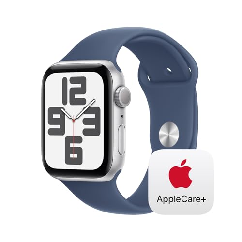 Apple Watch SE (第 2 世代) [GPS + Cellular (44mm)ケース用] アルミニウムケースとシルバー スポーツバンド + 延長2年 AppleCare+ for Apple Watch SE (2nd gen.) 画像1