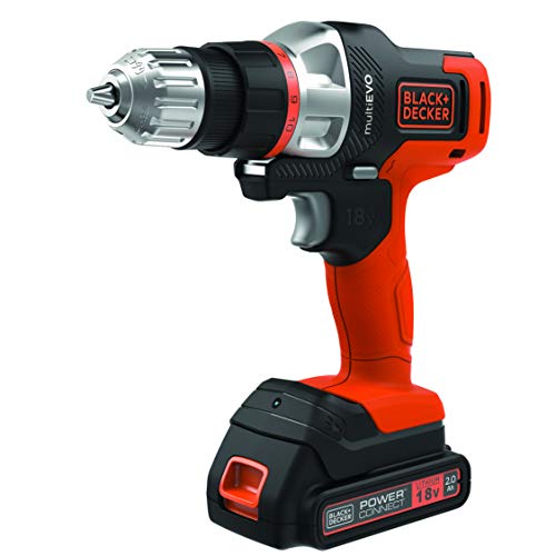 【オンライン限定商品】ブラックアンドデッカー(BLACK+DECKER) 18V マルチツール EVO185E1 コードレス 電動工具 DIY用 インパクトドライバー・ドリルドライバー・丸ノコ・ジグソー・レシプロソーを1台で ビット・バッテリー 付き 最後 画像