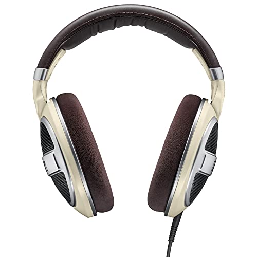 ゼンハイザー(Sennheiser) ヘッドホン 有線 HD 599 開放型 オープン型 アイボリー 【国内正規品】 中間 画像