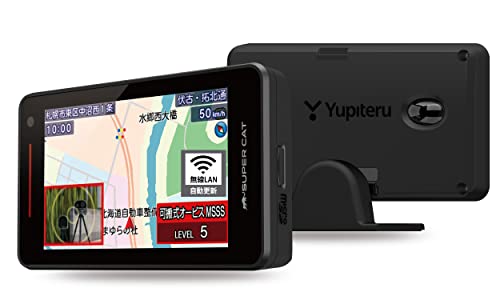 【Amazon.co.jp限定】 ユピテル(Yupiteru) MSSS対応レーザー光&レーダー探知機 SUPER CAT A1100a 無線LAN搭載フルスペックPREMIUM 3.6インチ液晶 ワンボディ OBDII対応 日本製 1枚目 画像