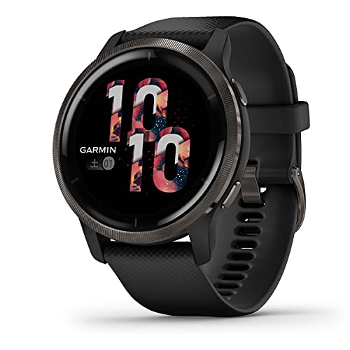 GARMIN(ガーミン) スマートウォッチ GPS Venu 2 Black/Slate【日本正規品】 010-02430-61 小 1枚目 画像