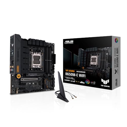 ASUS TUF GAMING B650M-E WIFI AMD Ryzen 7000 シリーズ AM5 対応 B650M-E 搭載 microATX マザーボード/国内正規代理店品 画像1