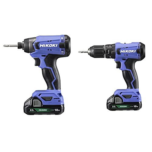 HiKOKI(ハイコーキ) 18V コードレス インパクトドライバ & 振動ドリルコンボ FWH18DA(2BG) + FDV18DA(2BG) 1枚目 画像