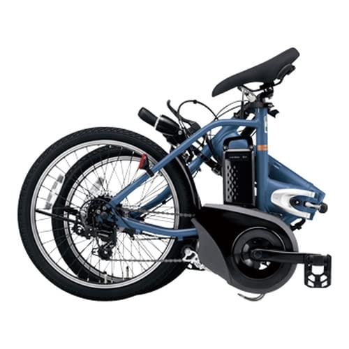 Panasonic(パナソニック) 2023年モデル電動自転車 電動折りたたみ自転車 オフタイム BE-FW071G マットオリーブ×デザートイエロー 20インチ 中間 画像