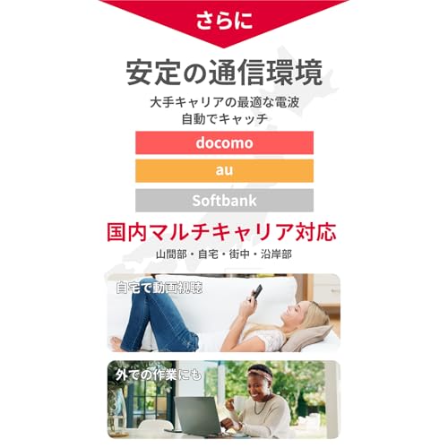 【リチャージWiFi】100ギガ付き/365日 ポケットWiFi バッテリーレス モバイルルーター 契約返却無し 月額費用無し 簡単ギガチャージ リチャージ M4【maca4-100GB/365】 中間 画像